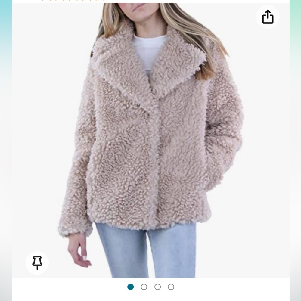 Kenzie Women's Faux Fur Reversible Coat